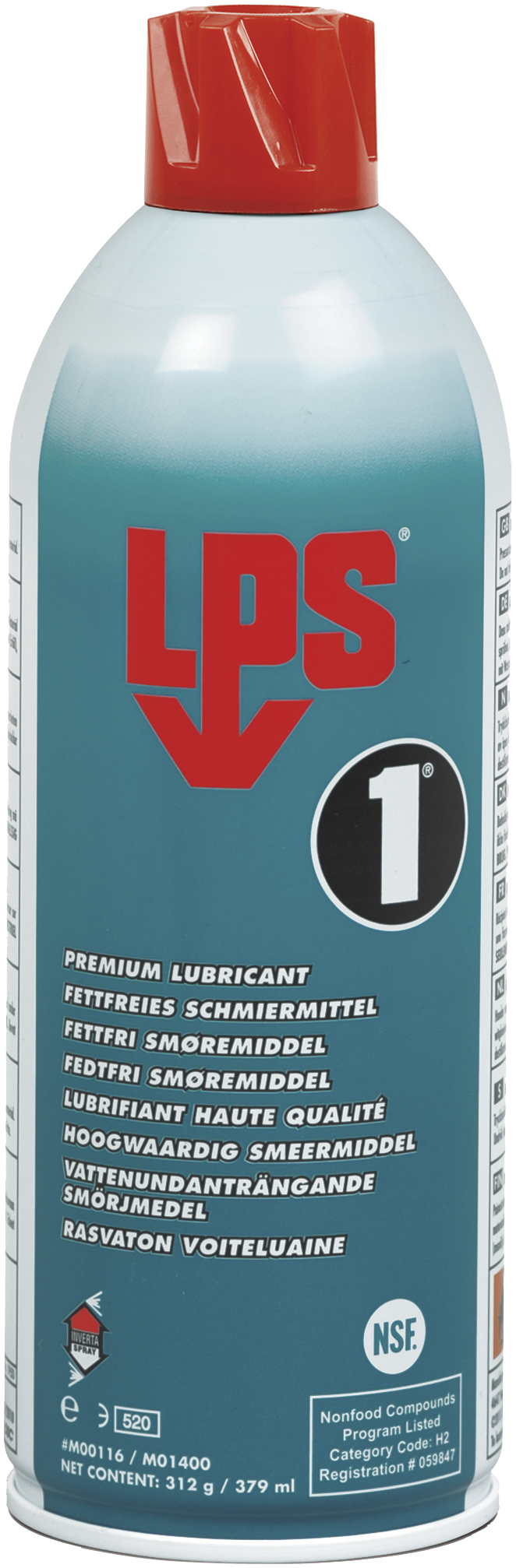 LPS 1 smøremiddel fedtfri 400ml
