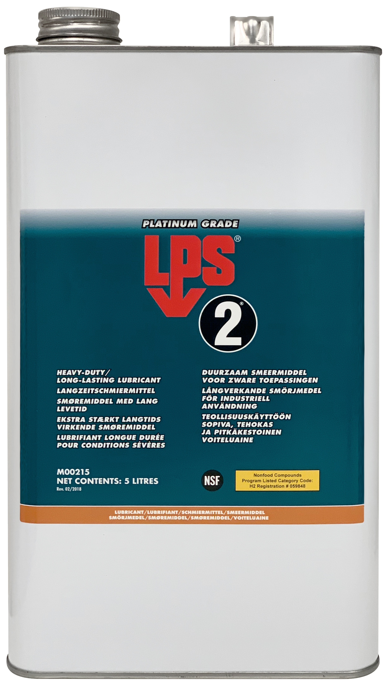 LPS 2 universal-smøremiddel 5 ltr