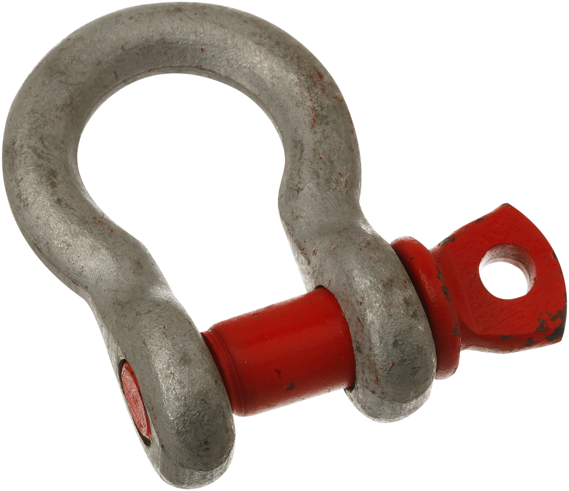 H-sjækel varmgalv. m/rødmalet pind 1/2"×5/8"