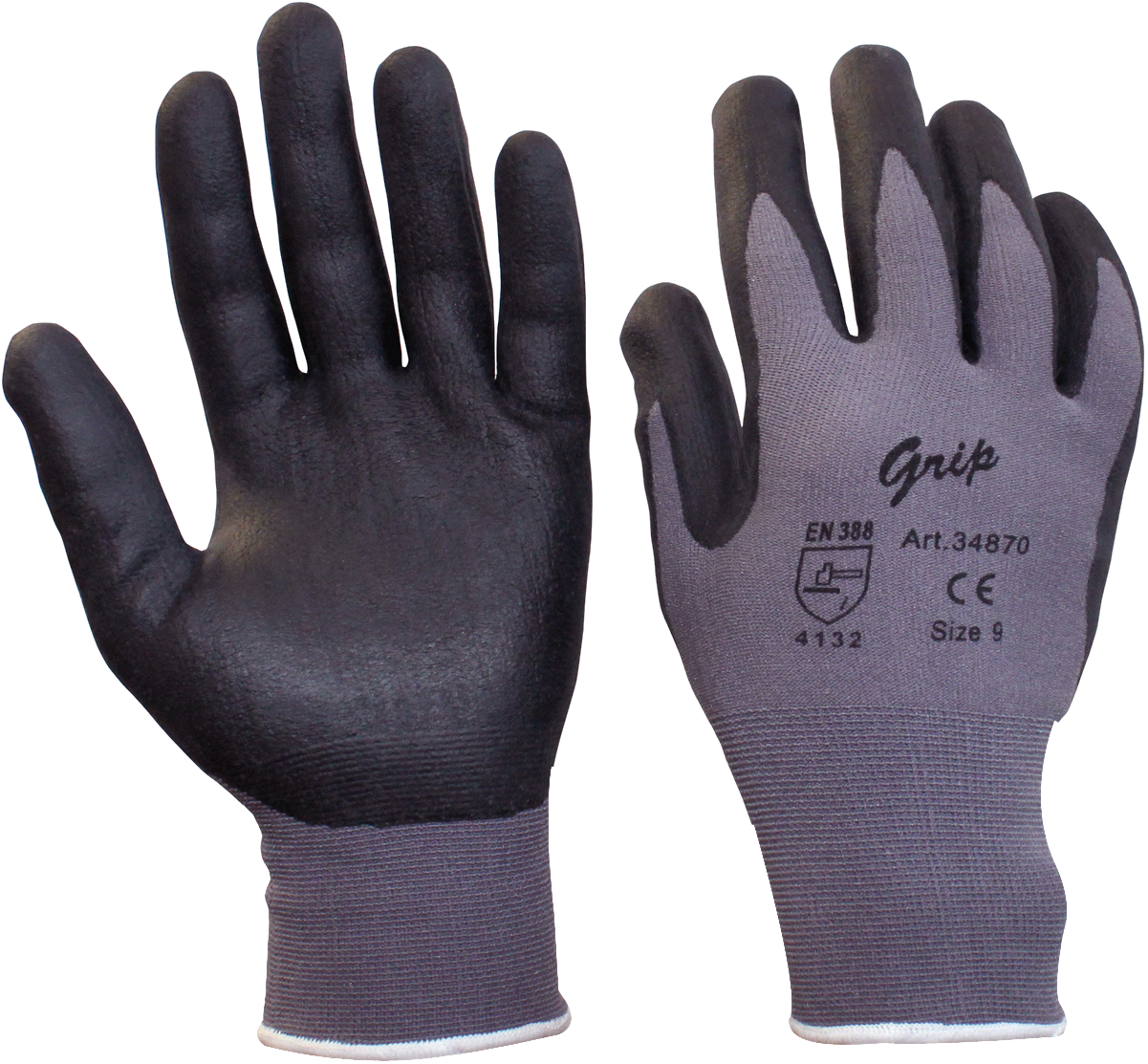 Tekniker handsker Grip str 9