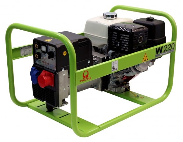 W220 TDC Pramac svejse generator - lydsvag