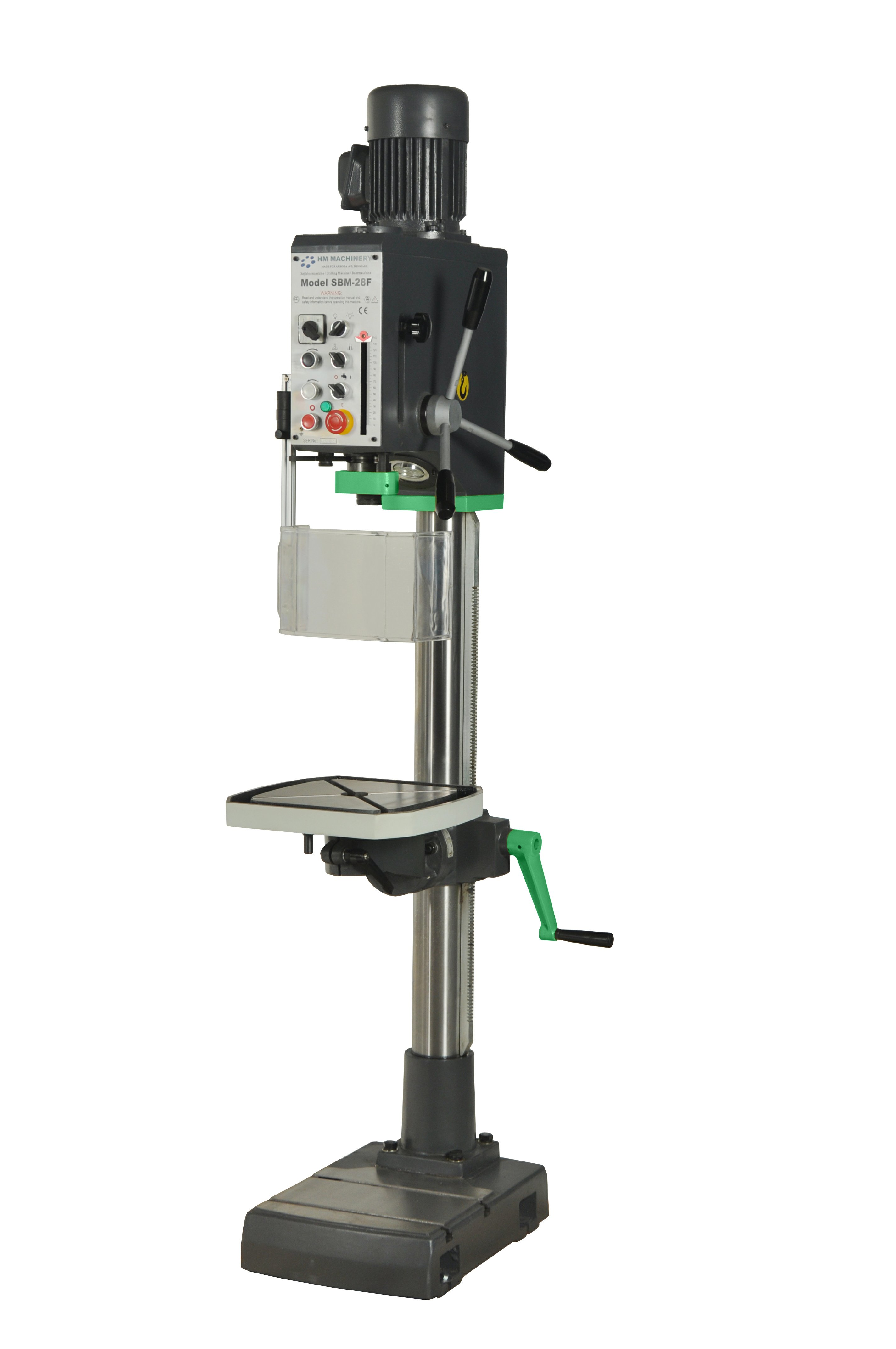 Geardrevet søjleboremaskine SBM-28F