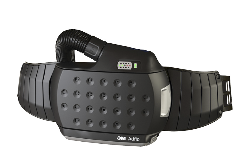 Adflo turboåndedrætsværn m/bælte og oplader