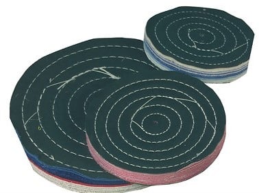 150x18xø6 mm Polerskive for bænksliber