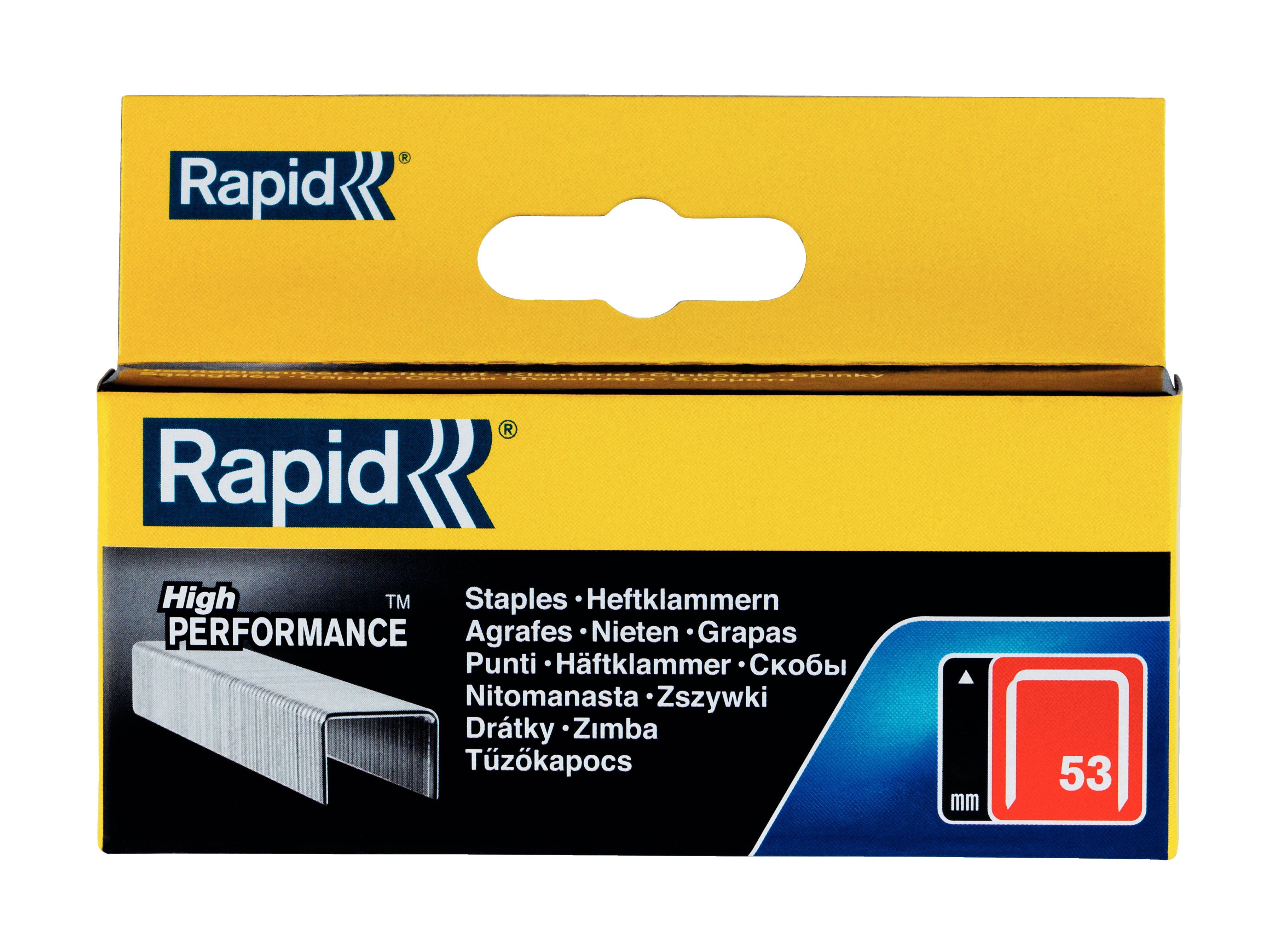 Rapid nr. 53 fintrådshæfteklammer 20 mm