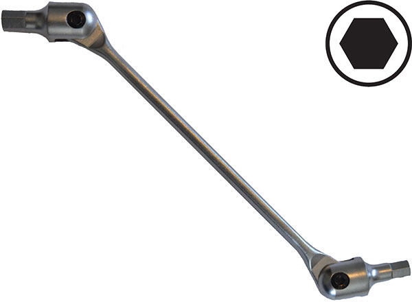 BATO Dobbelt lednøgle 6 kt. 5 x 6mm