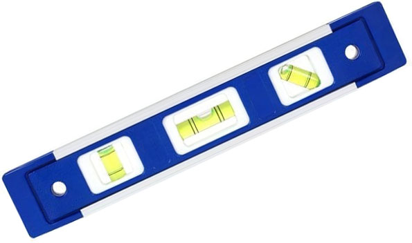 WORKPRO Torpedo alu vaterpas med magnet 225mm.