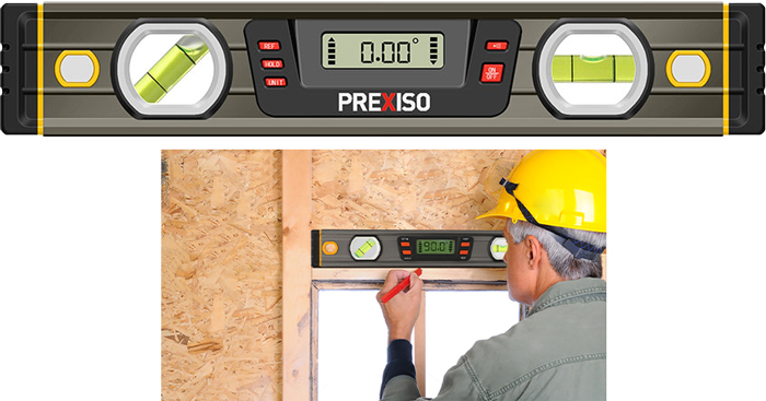 PREXISO PTD250 Digital vaterpas 290mm.