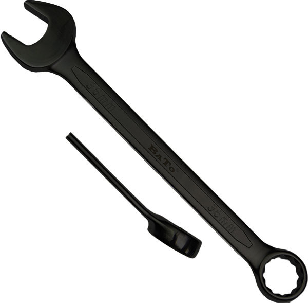 BATO Ringgaffelnøgle 125 mm. model sort