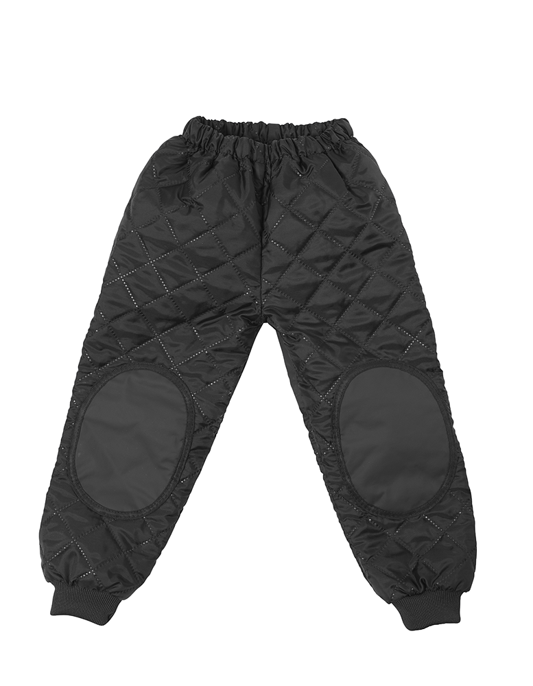 Termobukser med PU Børn - Sort - 152