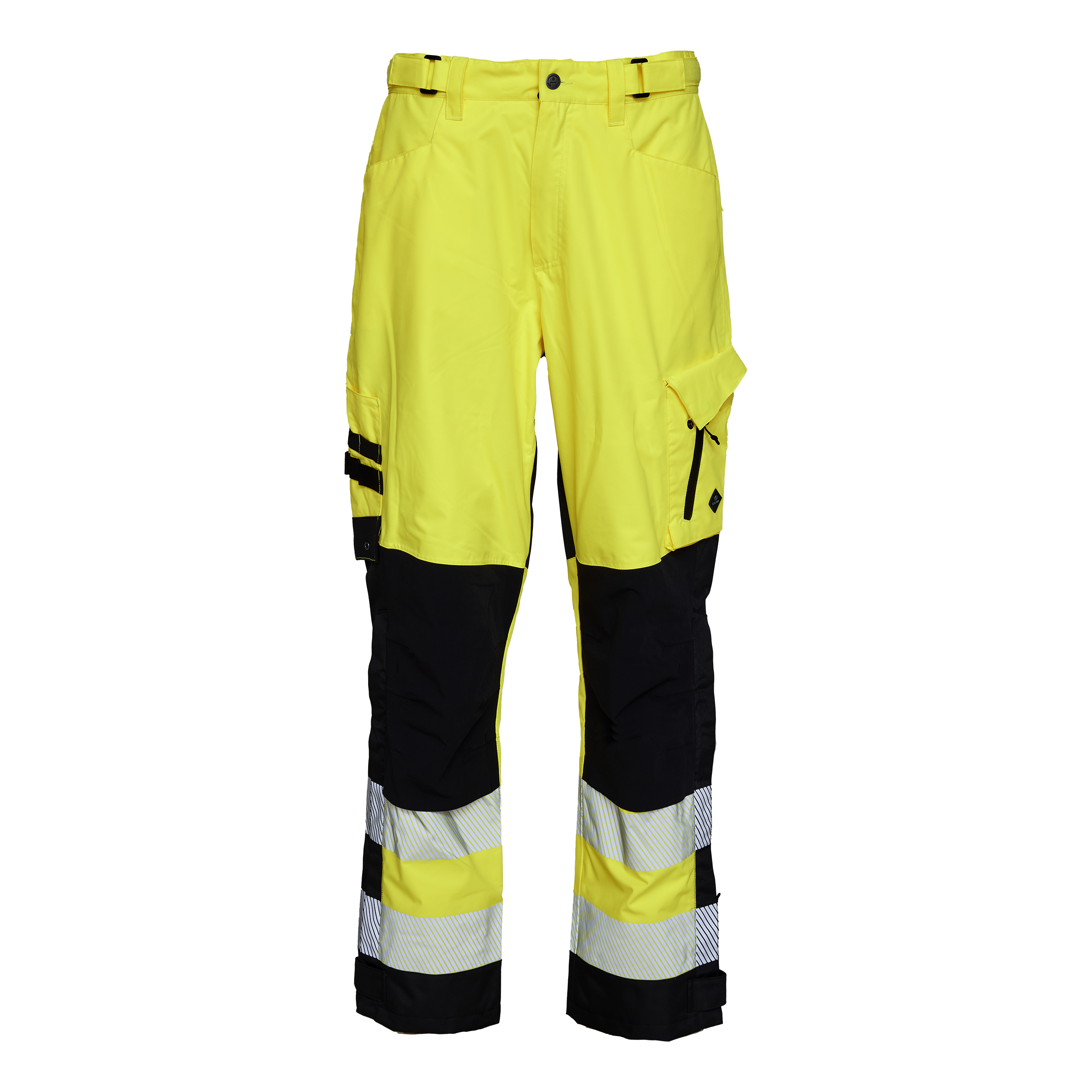 Visible Xtreme Recycled Taljebukser - Fl.Gul/Sort - XS