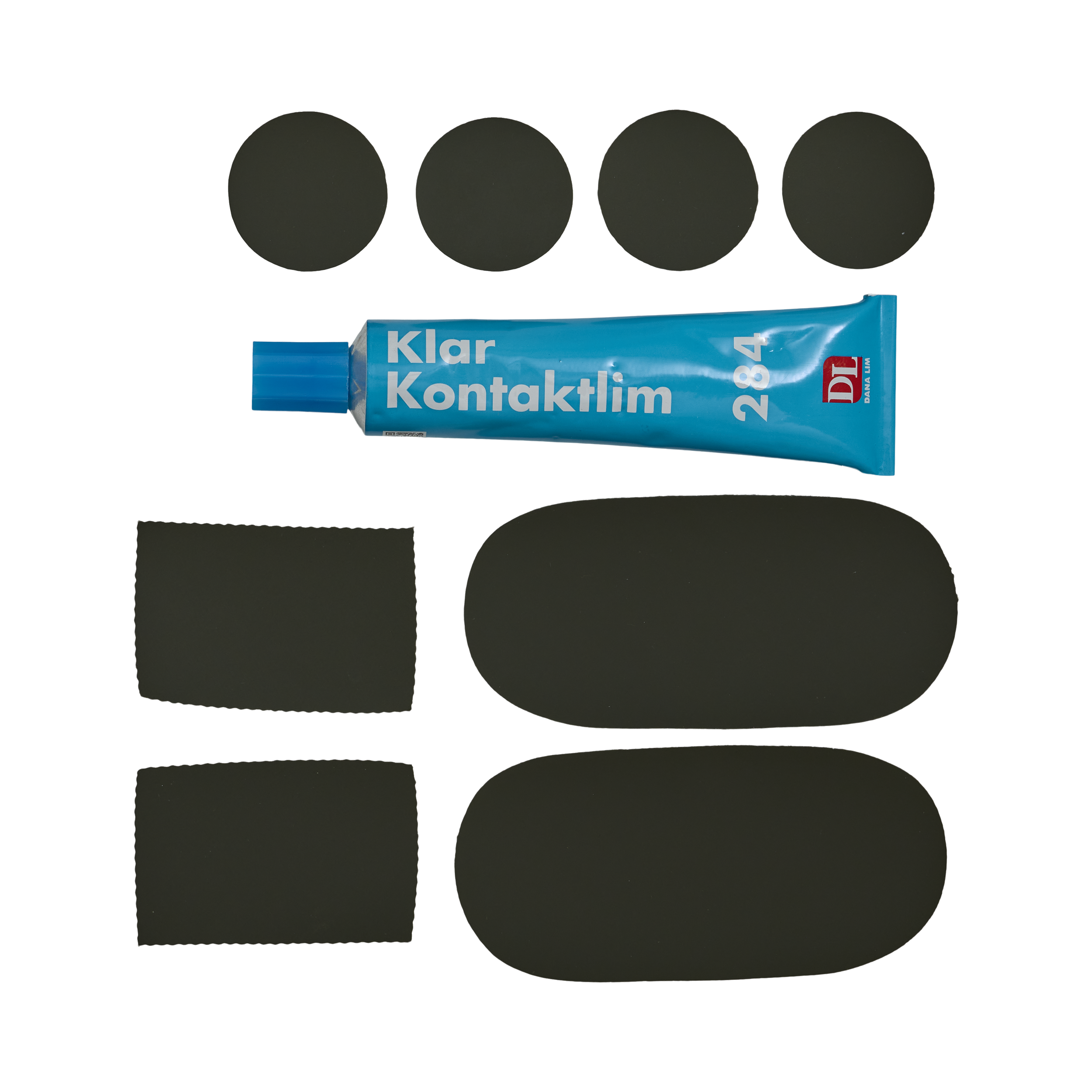 Reparationssæt til waders - Oliven - Pcs.