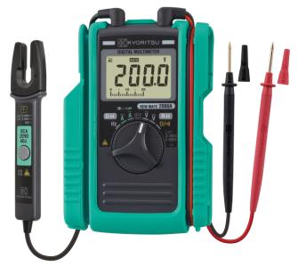 Kewmate 2000 - Multimeter med 60A AC/DC åben strømtang