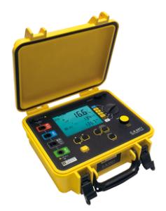 CA 6471 Jordplade-, resistivitet-, feltkoblings-, selektiv jordmodstandsmåler, microohmmeter