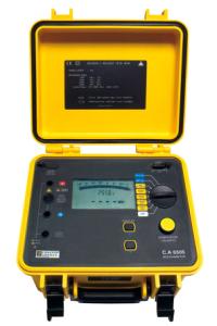 CA 6505 Isolationstester 5,1kV - 10TΩ, med automatisk DAR og PI funktion