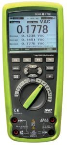 Elma 6700 - Sand RMS multimeter, IP67 og indbygget datalogger