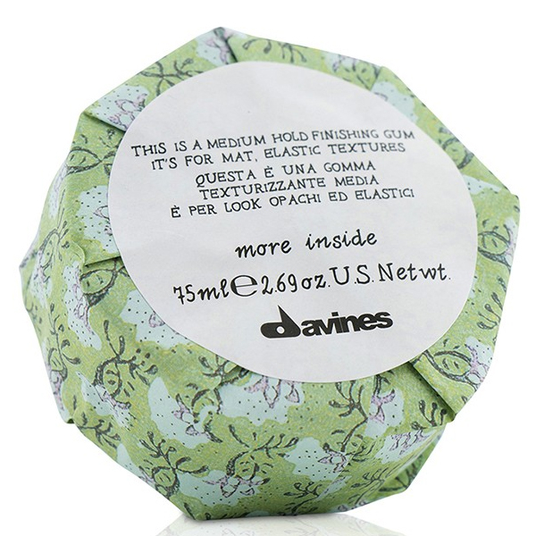 Davines More Inside Medium Hold Finishing Gum, 75 ml