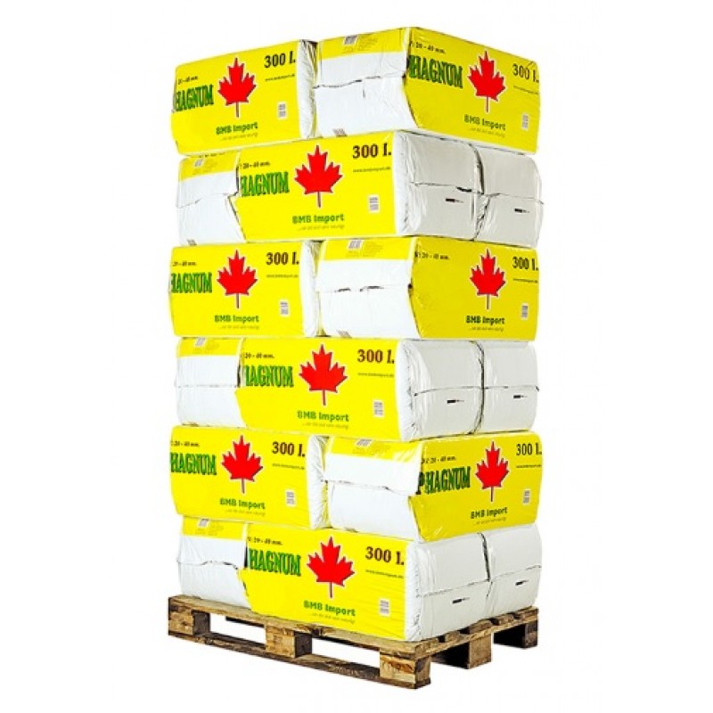 5400l ugødet spagnum. Frit leveret i hele Danmark.