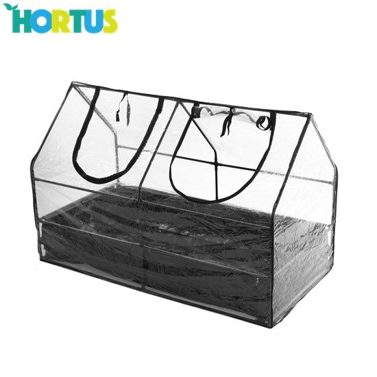 Drivhus HORTUS med bund 130 x 85 x 65 cm