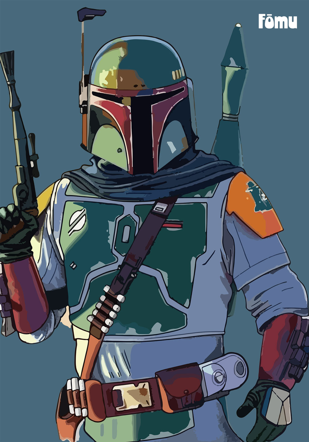 Boba fett af FÅmu Illustrations