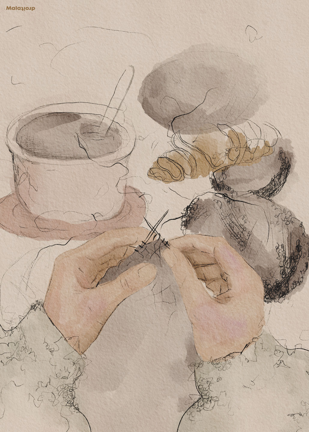 Clara Brun af Maladroit