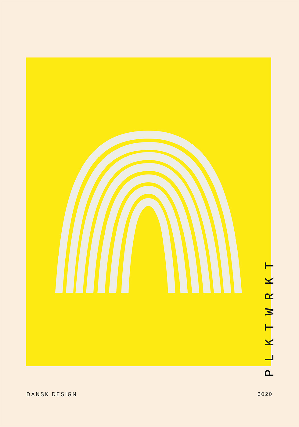 Curves Rainbow af Plakatwerket