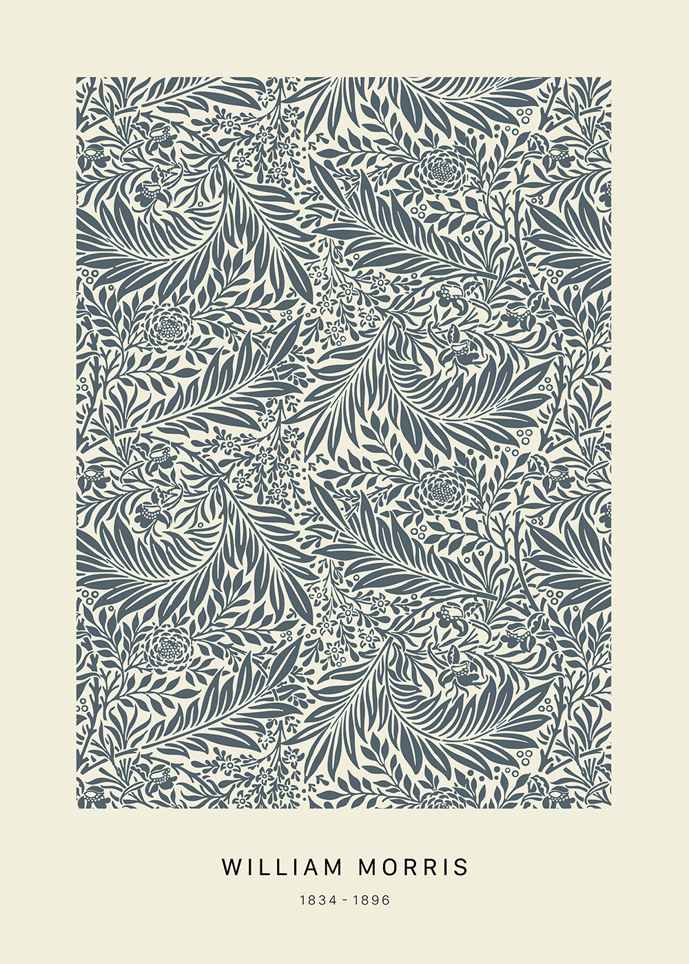 Lakspur Blue af Plakatwerket