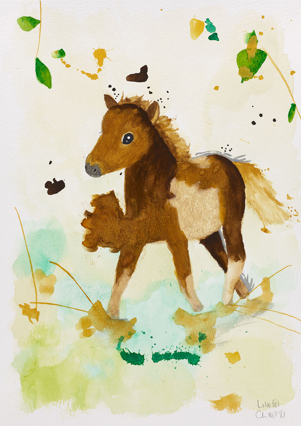 Lille føl af Et Lille Atelier