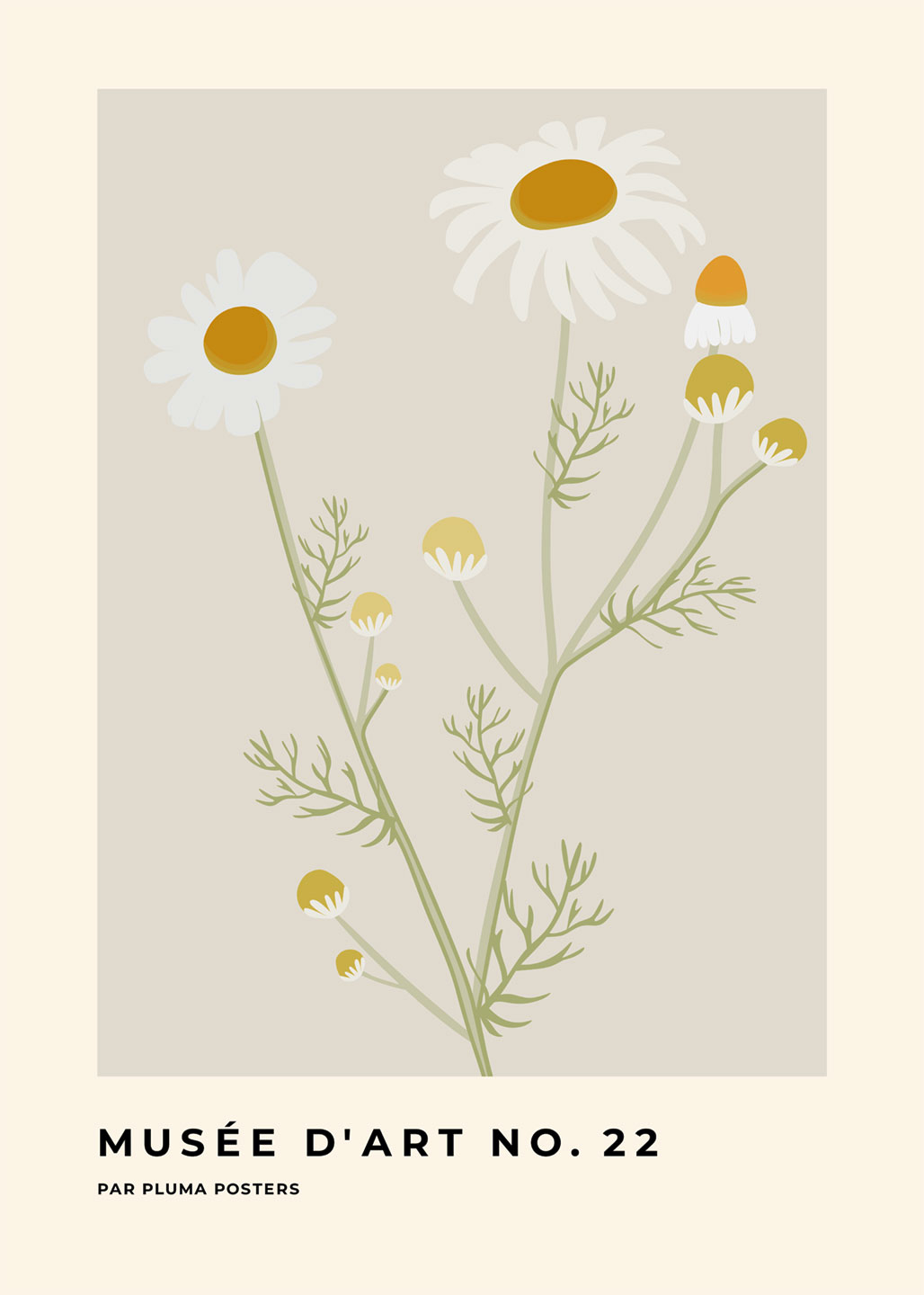 Musée d'art no. 22 af Pluma Posters