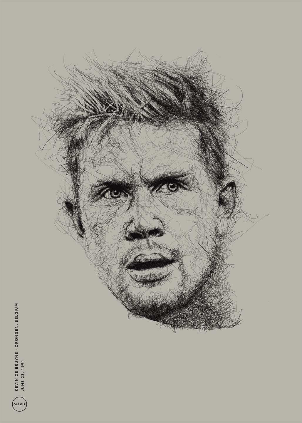 Icons - Kevin De Bruyne af Olé Olé