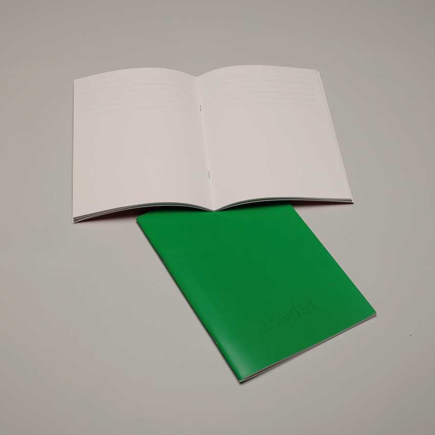 Lærlet-hæfte, grøn