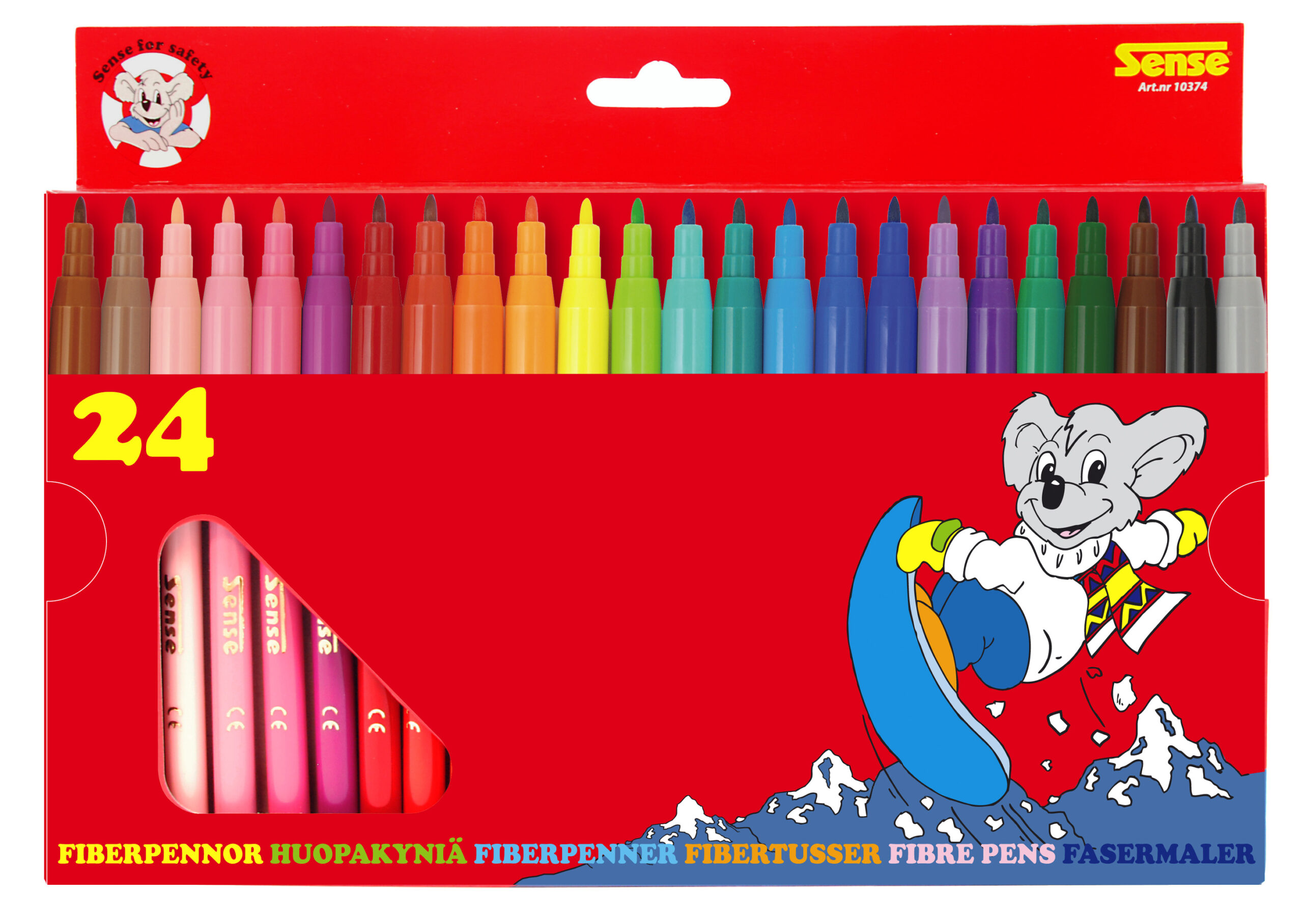 Sense Fibertusser 24 stk.