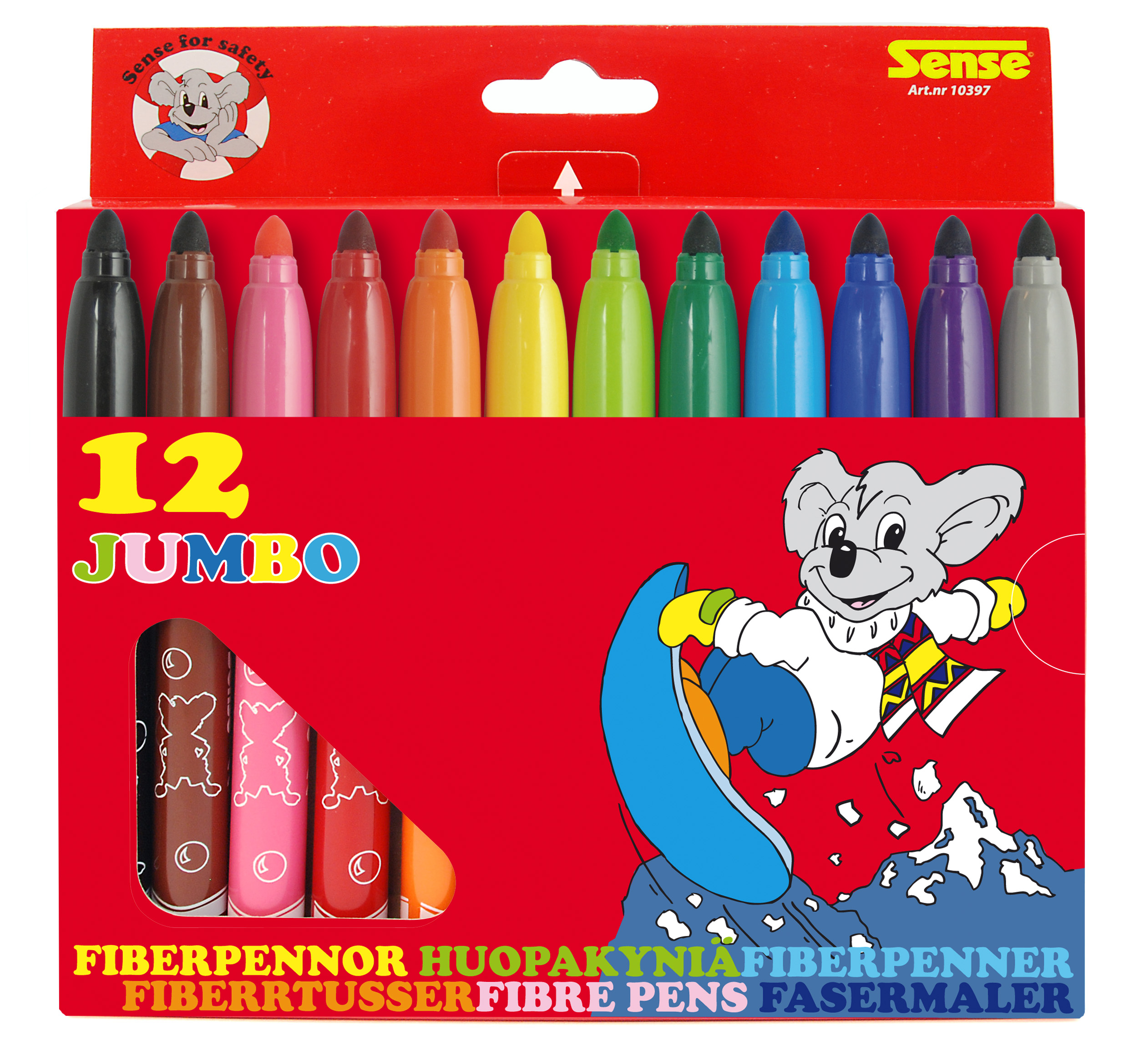 Sense Jumbotusser 12 stk.