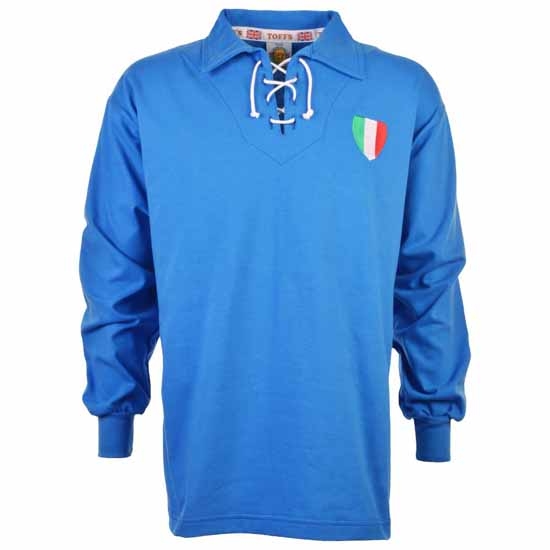 Italy 1940-1950s Retro Football Shirt-XXL