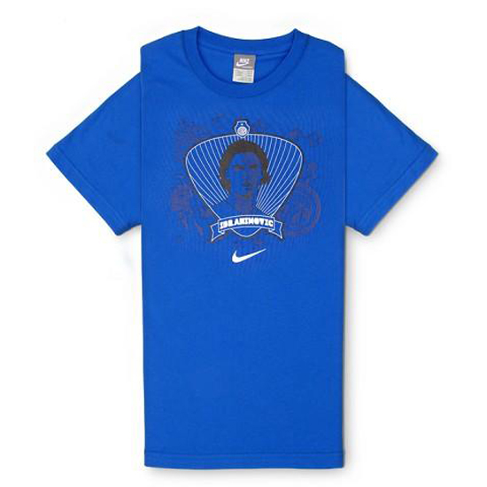 Inter t-shirt Ibrahimovic 2009 - blå-M