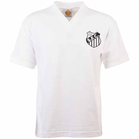 Santos 1950S-1960S Retro Football Shirt-L
