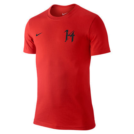 Manchester United t-shirt 2012 - Chicharito - rød - børn-YXL | 158-170