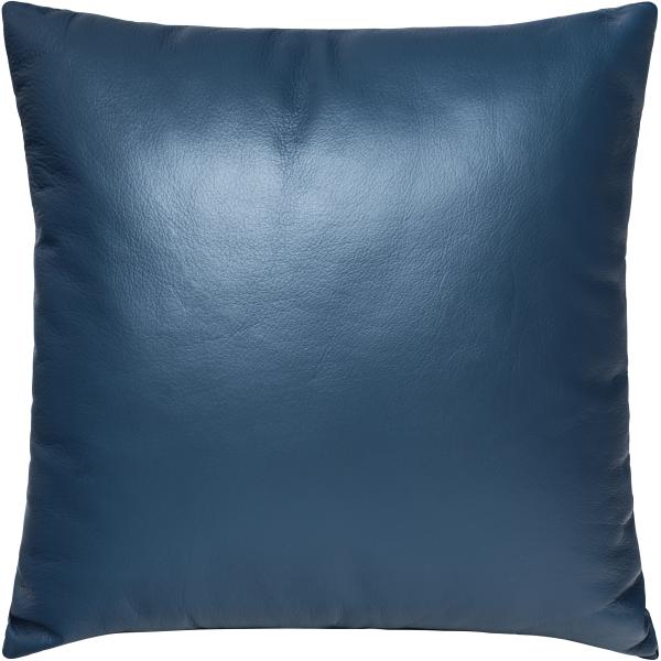 Homeville Pude læder blå 38x38cm 38x38cm