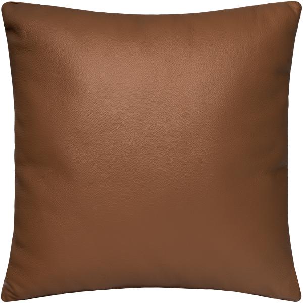 Homeville Pude læder brun 38x38cm 38x38cm