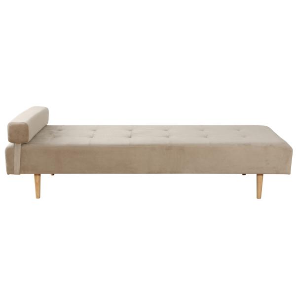 Homeville Aurora velour beige 200x80x56cm
