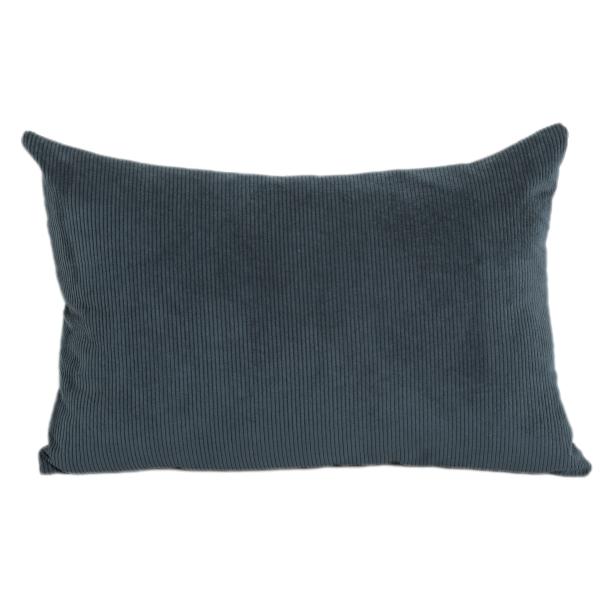 Homeville Pude fløjl mørkeblå 60x40cm