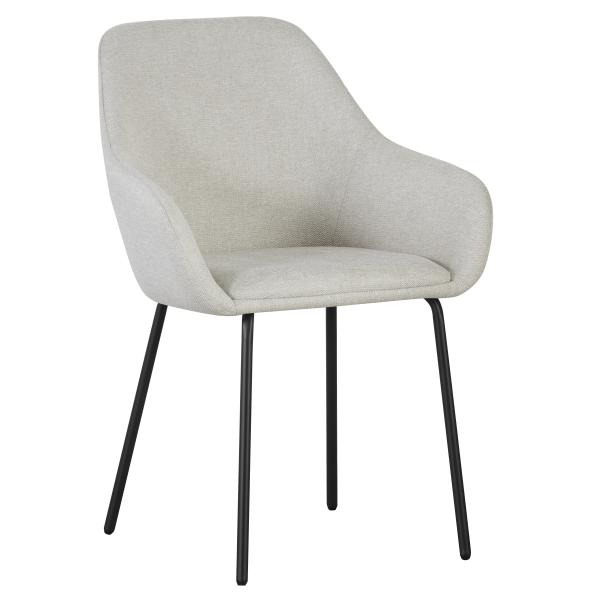 Homeville Asta stof creme 58x57x86cm