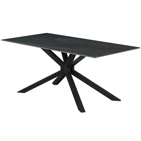 Homeville Felina spisebord mørkegrå 180x90x76cm