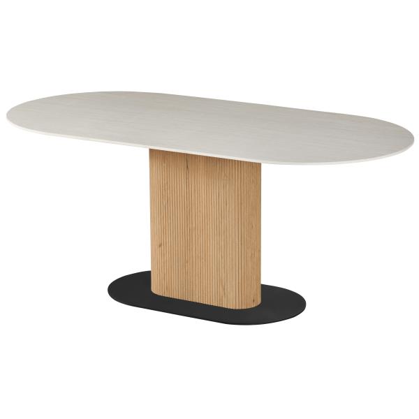 Homeville Alba spisebord beige 180x90x76cm