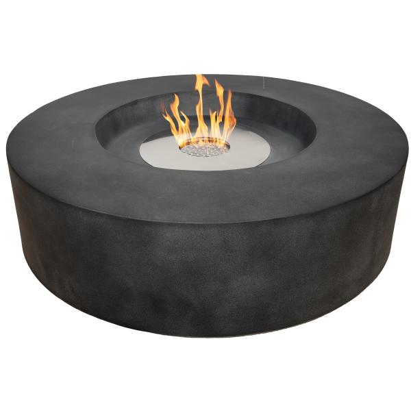 Heatus Lanzarote biopejs ildbord grå 100x100x33cm