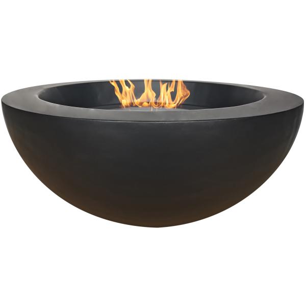 Heatus Salina biopejs ildbord sort 76x76x34cm