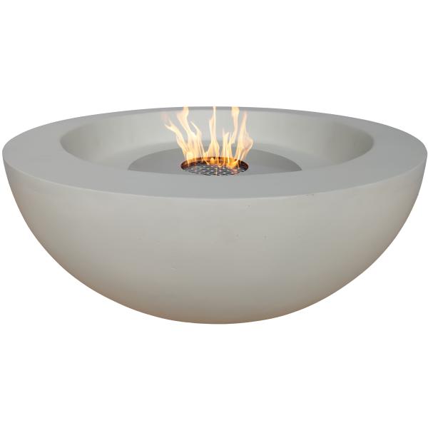 Heatus Salina biopejs ildbord hvid 76x76x34cm