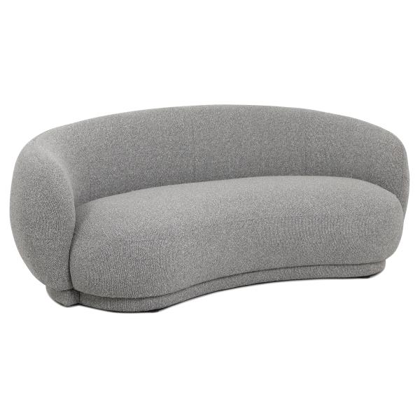 Homeville Garda 2 pers. stof grå 191x93x73cm