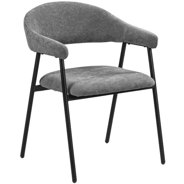 Homeville Ellen stof mørkegrå 59x60,5x78,5cm