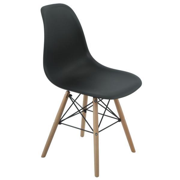 Homeville Oscar sort/bøg 46x40x82cm